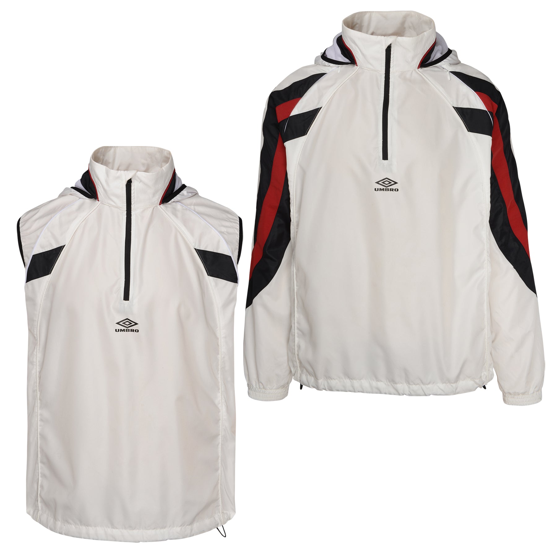 ZIP OFF SLEEVE WIND JACKET