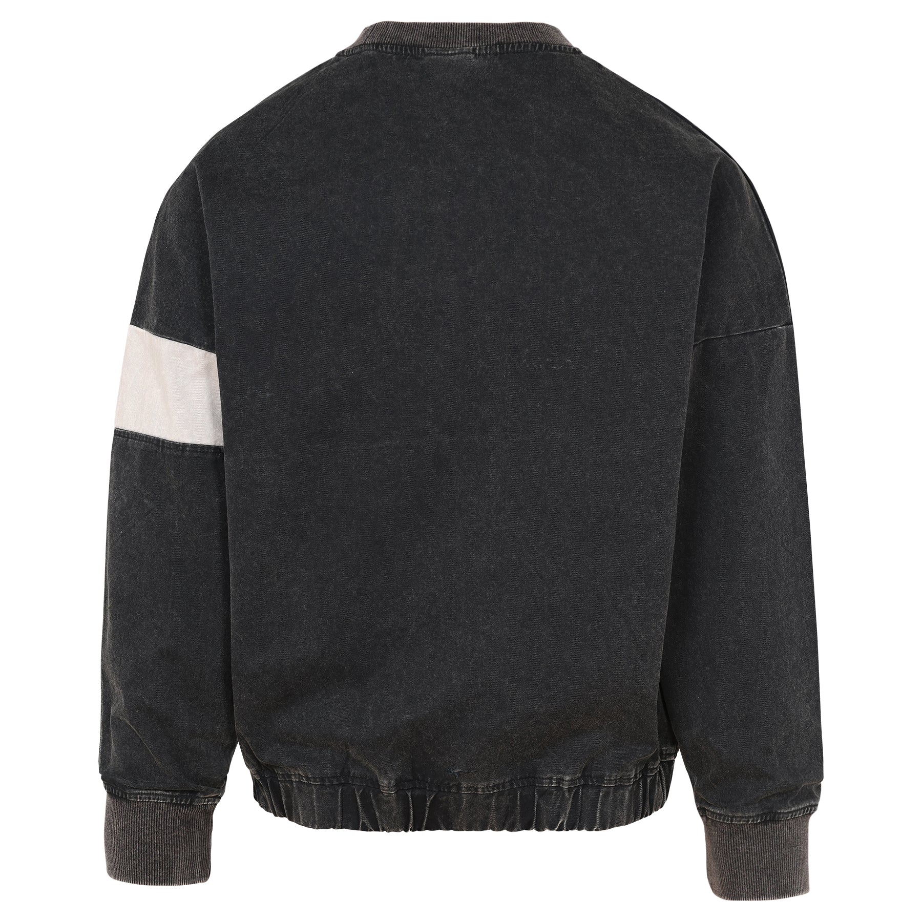 WASHED DIAMOND DRILL SWEAT MEN