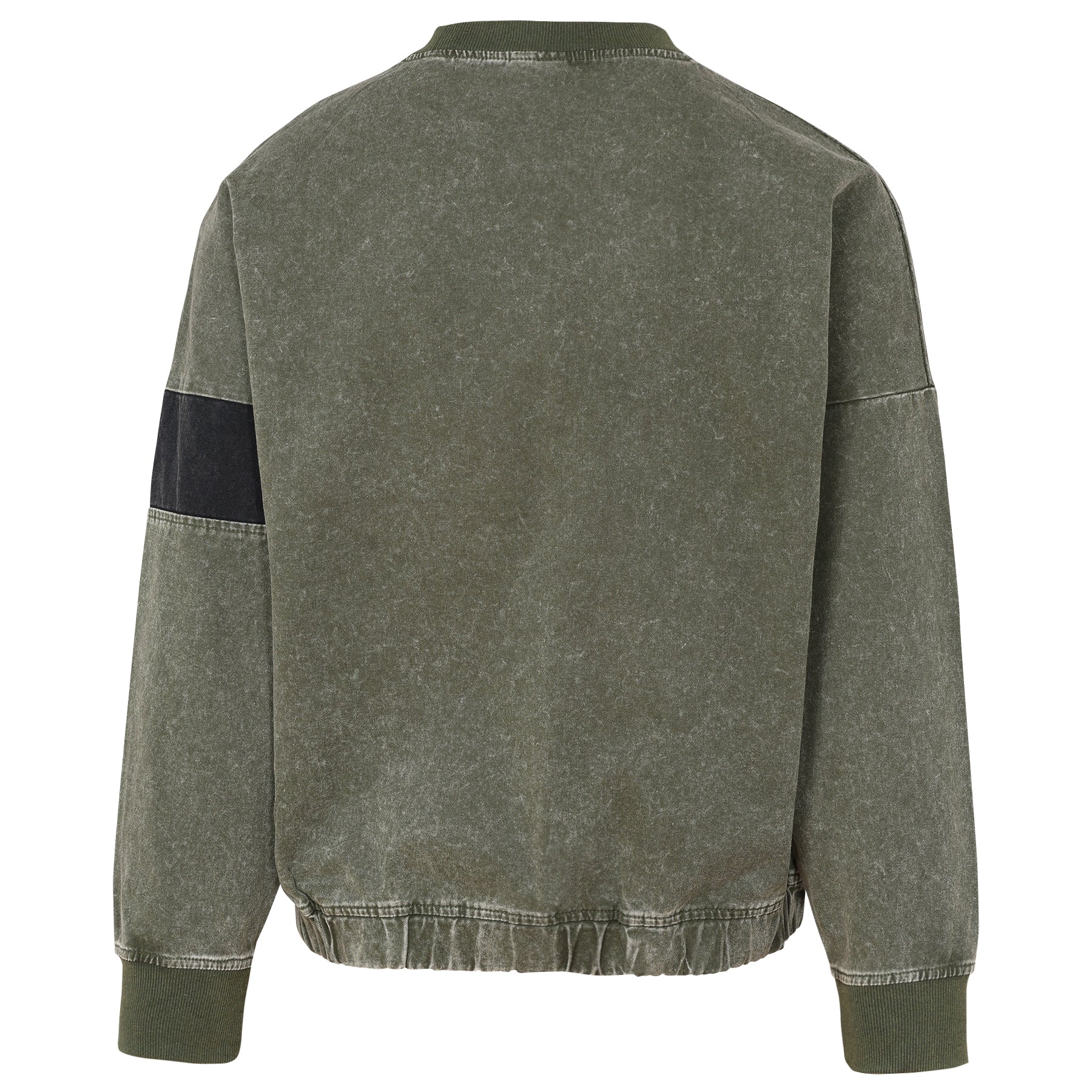 WASHED DIAMOND DRILL SWEAT MEN