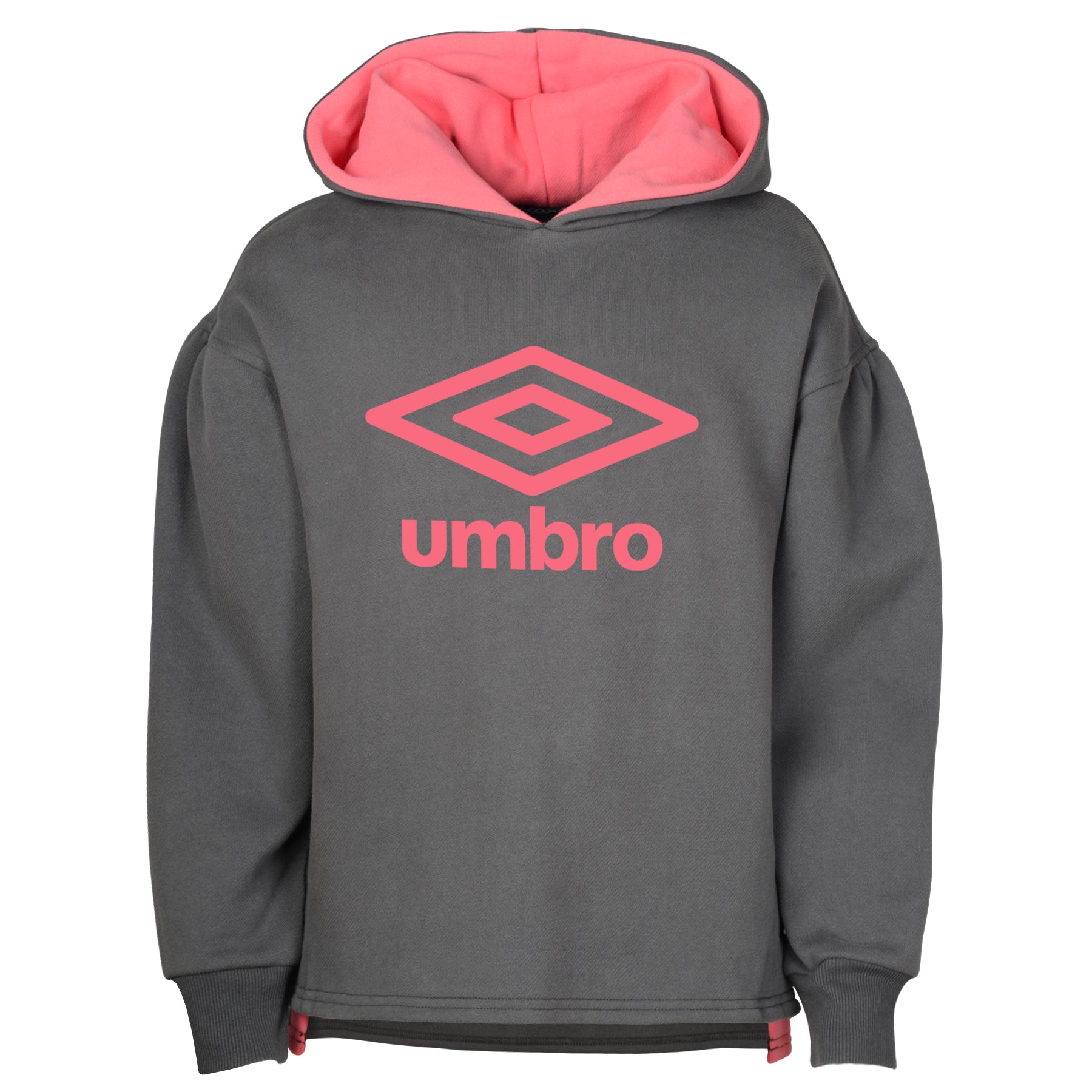 UMBRO GIRLS PUFF SLEEVE HOODIE