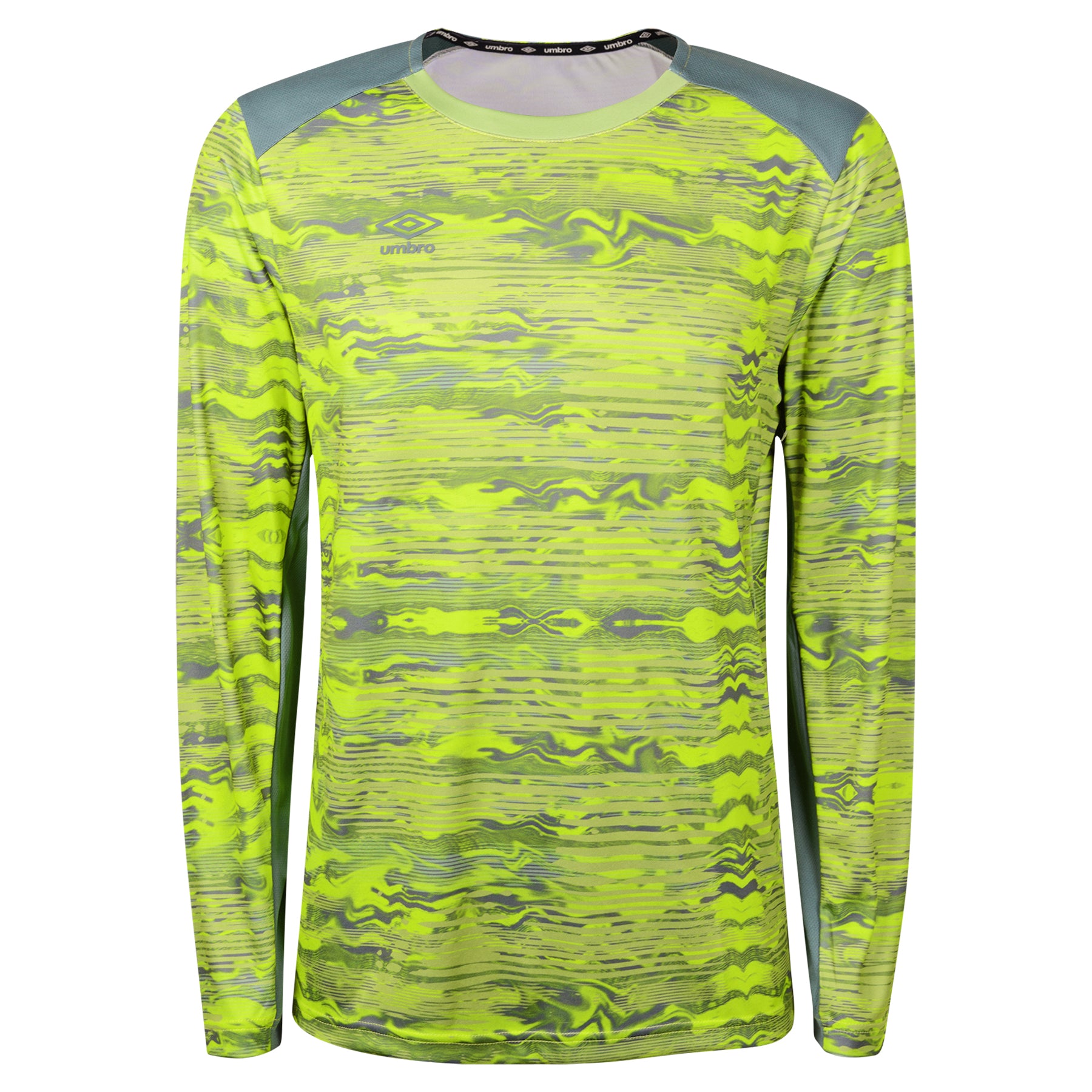 MEN BLURRED TRAINNG LS TOP