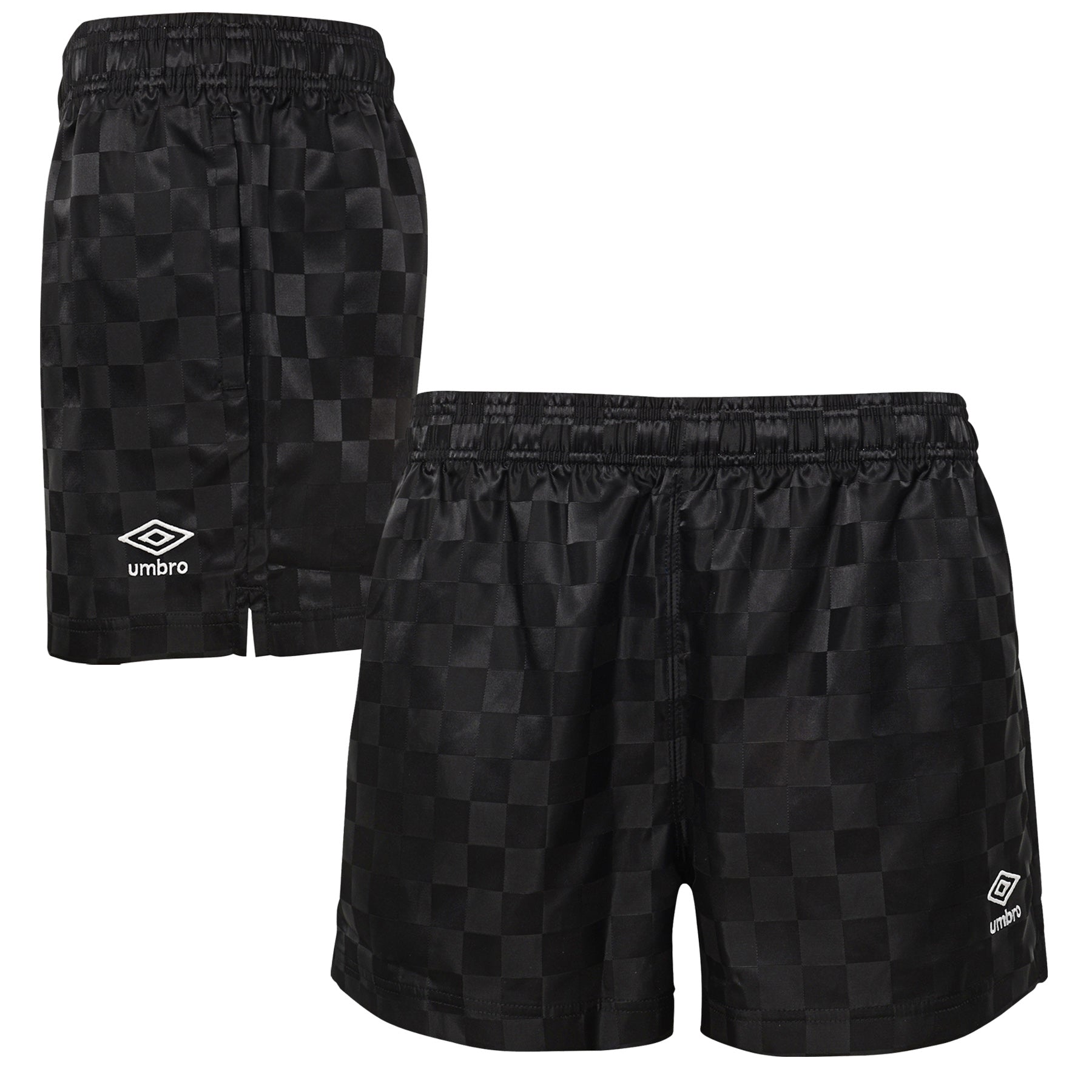 Girls Woven Checkerboard Short
