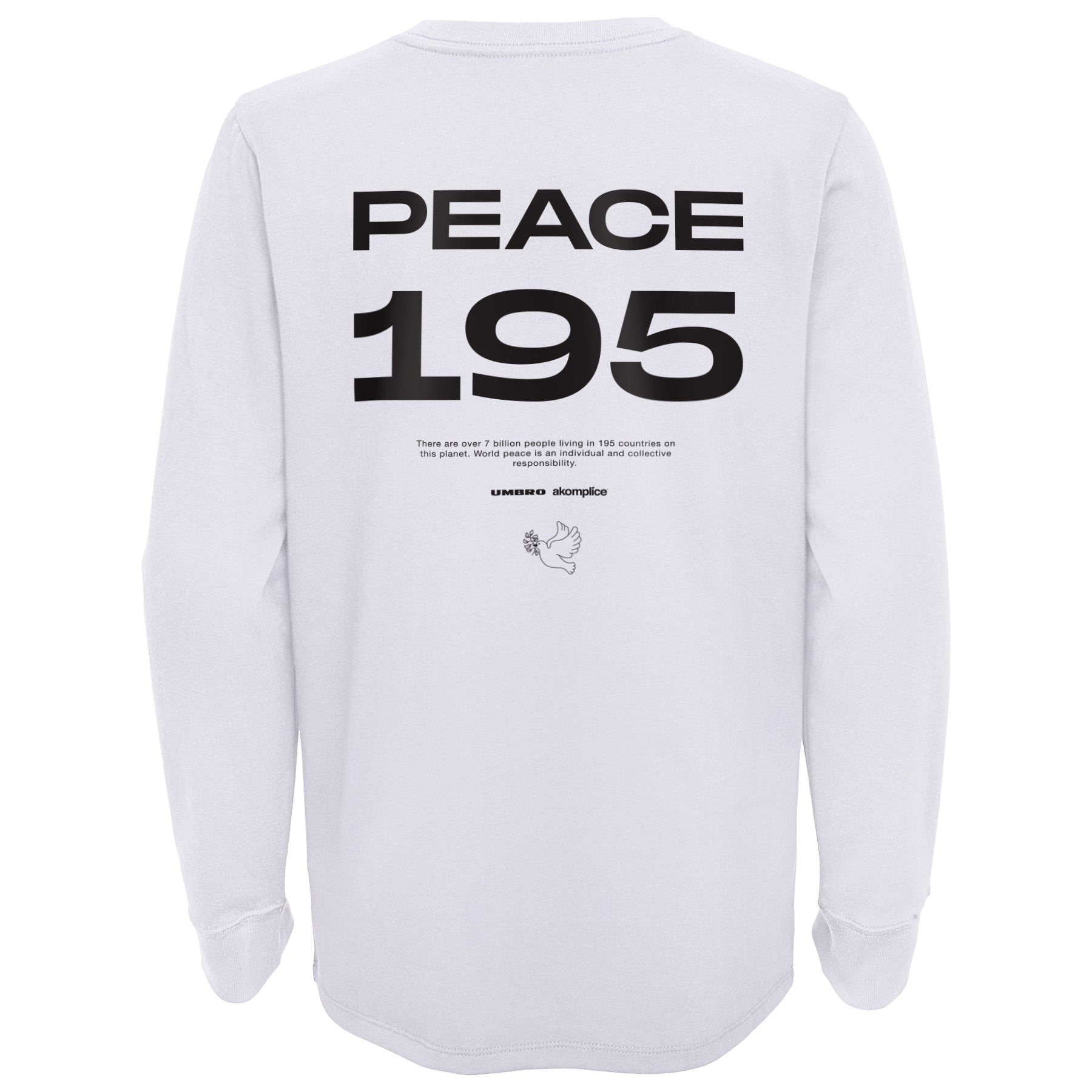 UMBRO x AKOMPLICE PEACEMAN LS TEE