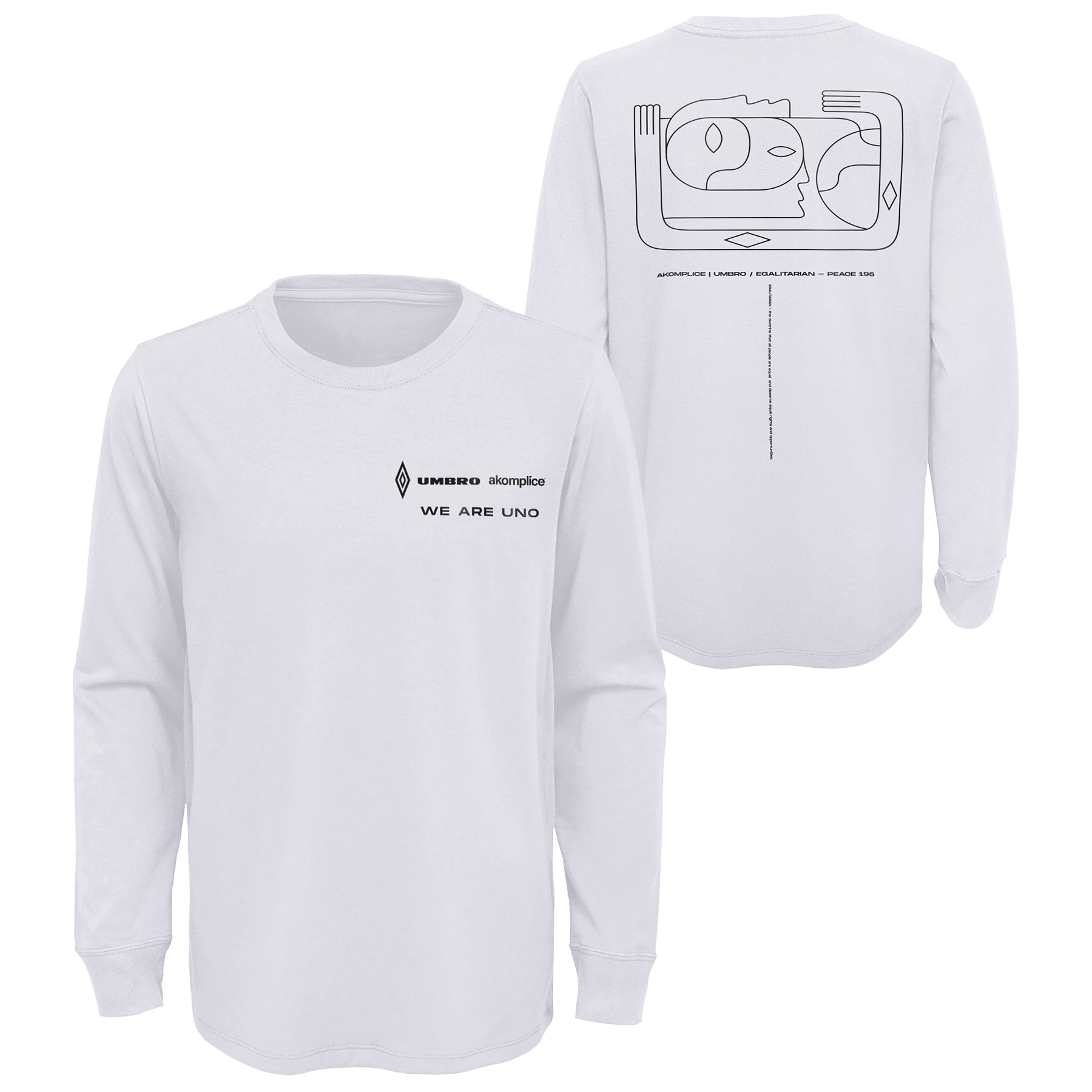UMBRO x AKOMPLICE MENS UNO LS TEE