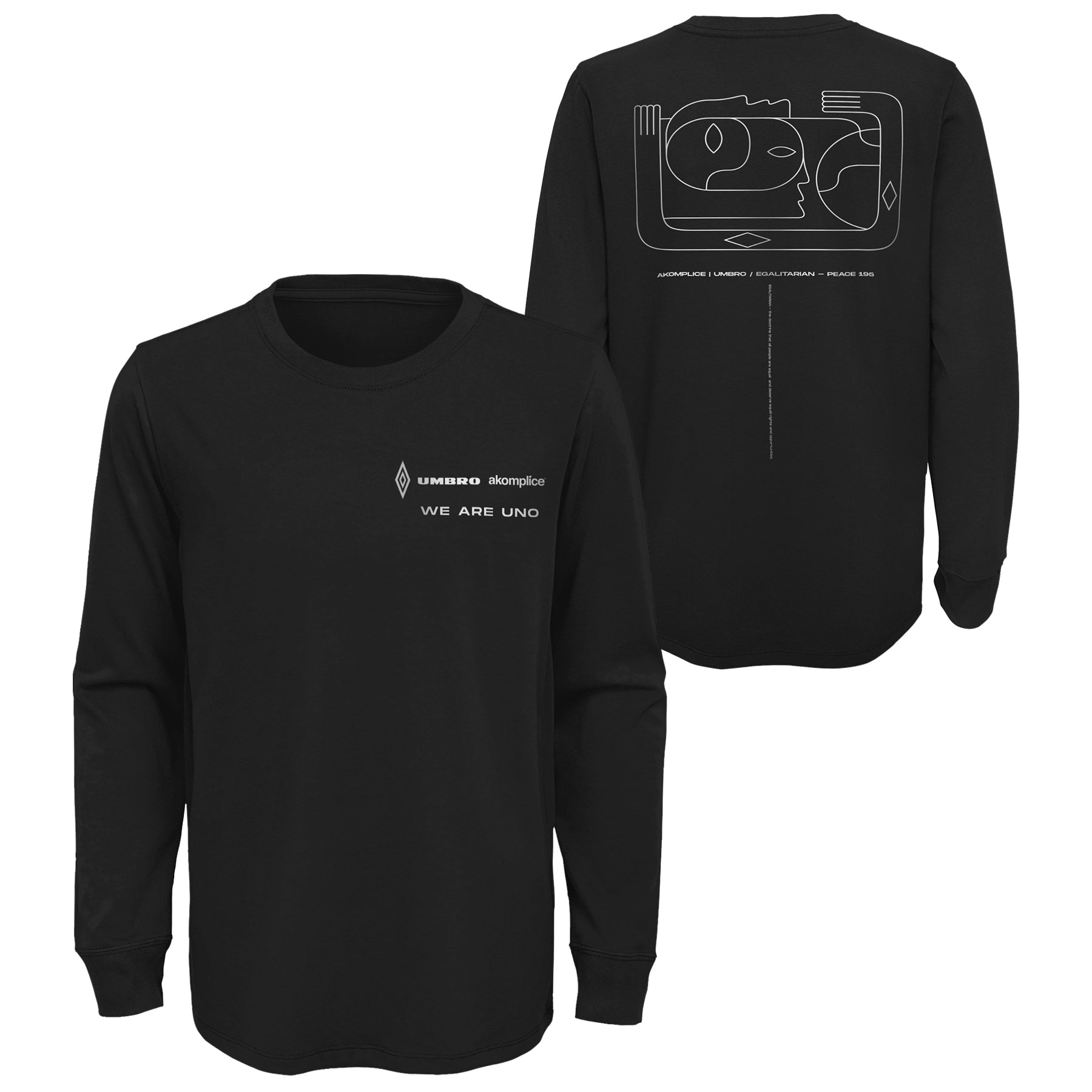 UMBRO x AKOMPLICE MENS UNO LS TEE