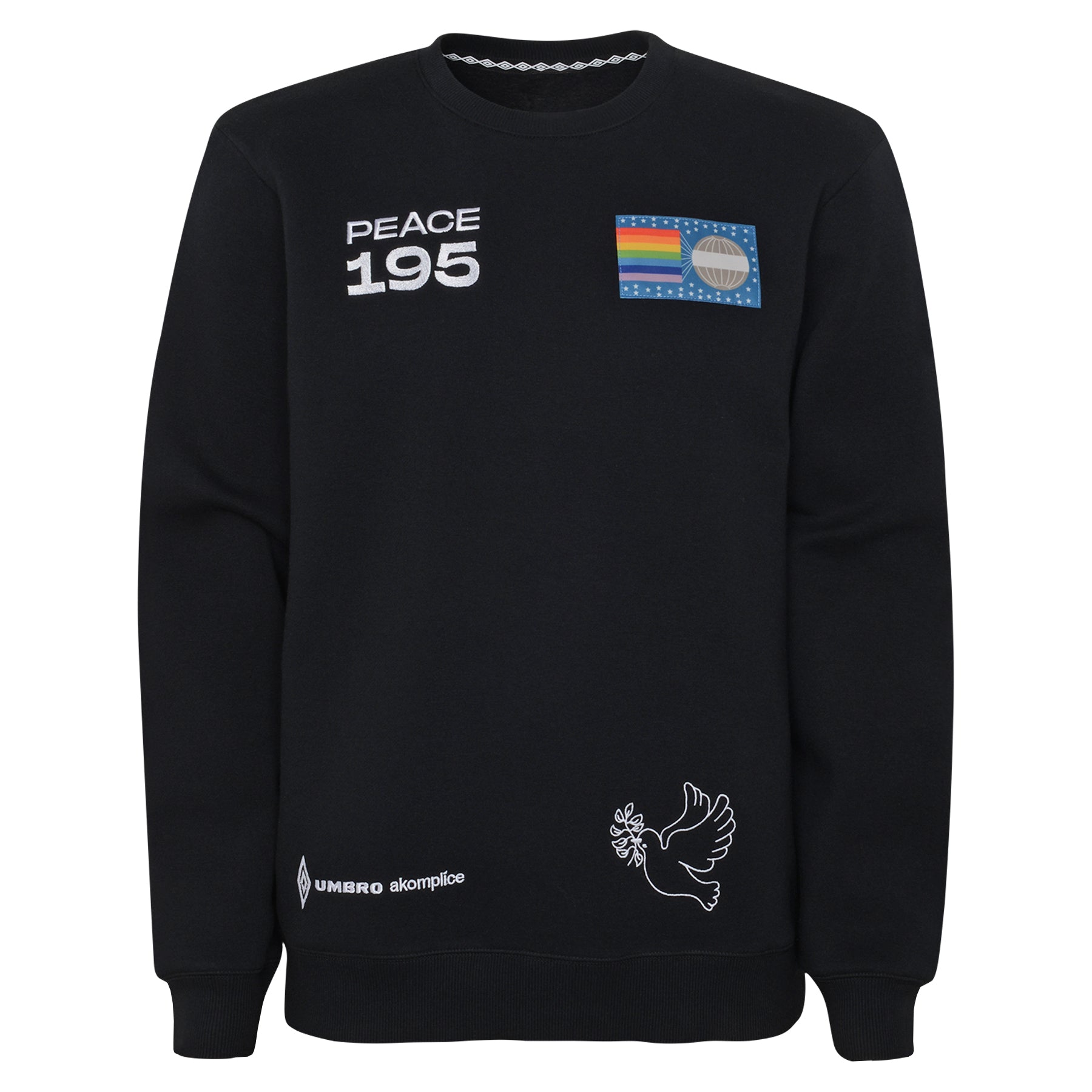 UMBRO x AKOMPLICE MENS 195 FLEECE CREWNECK