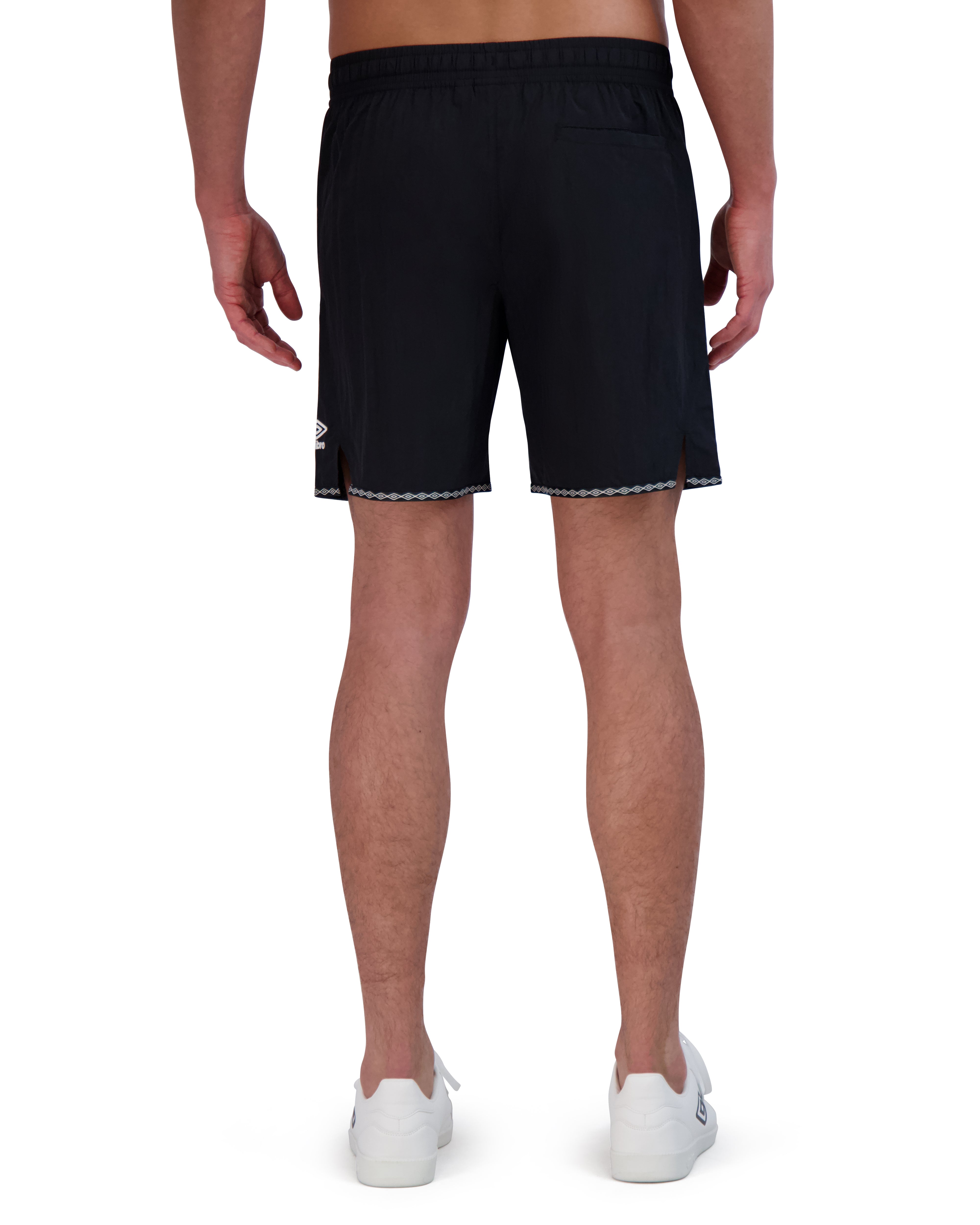 SOLID CRINKLE NYLON SHORT