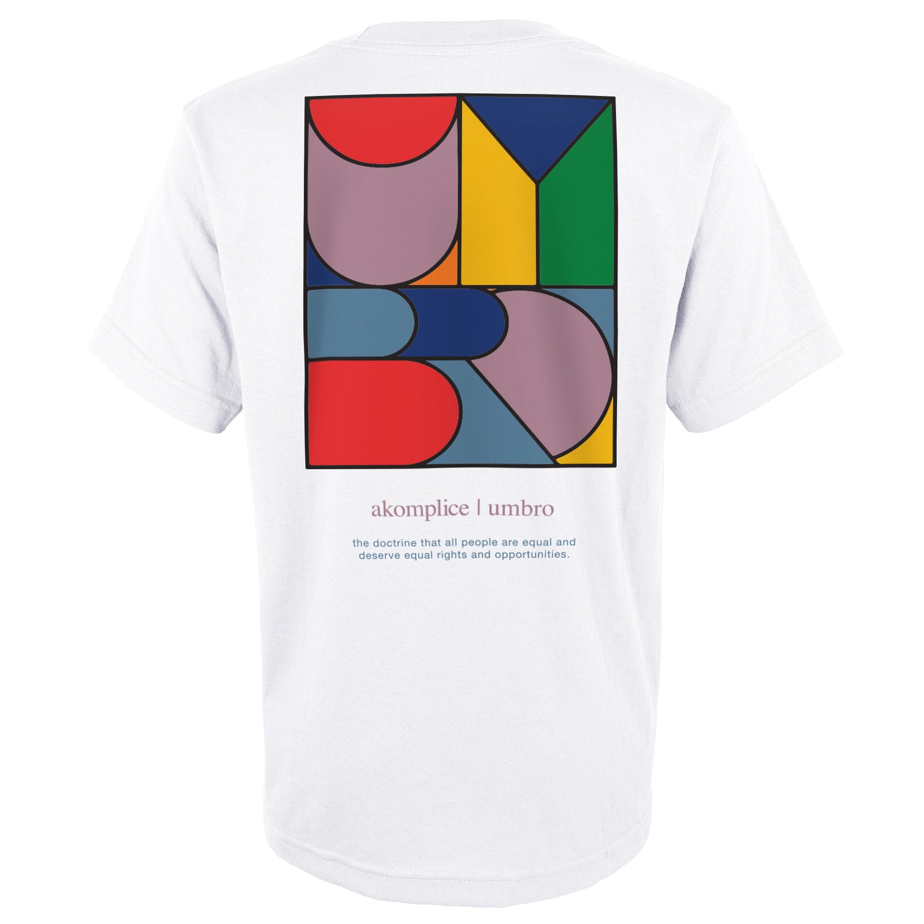 UMBRO x AKOMPLICE MENS EGALITARIANISM S/S TSHIRT