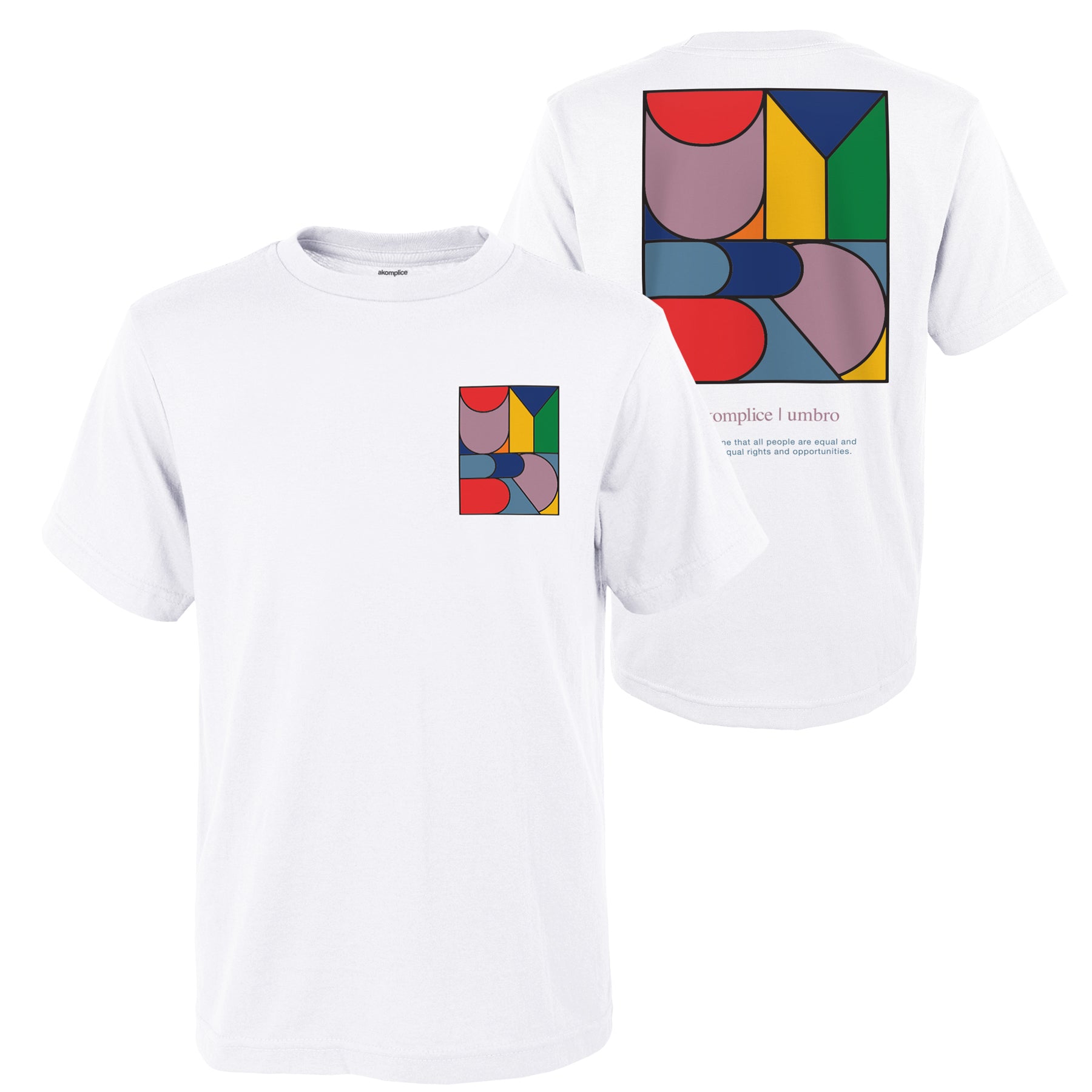 UMBRO x AKOMPLICE MENS EGALITARIANISM S/S TSHIRT
