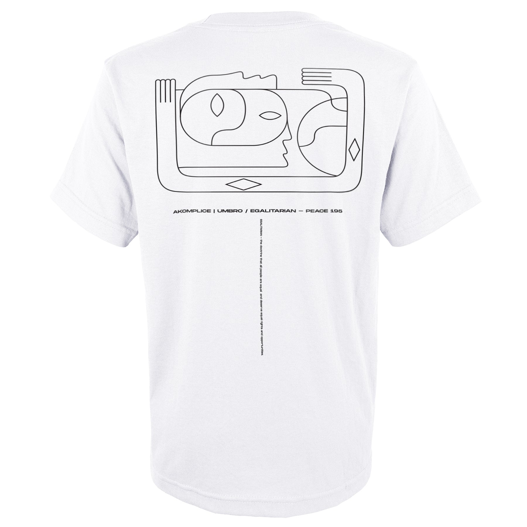 UMBRO x AKOMPLICE MENS WE ARE UNO S/S TSHIRT