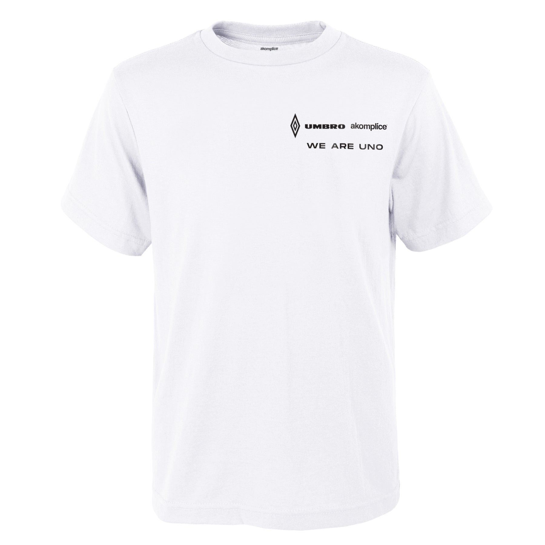 UMBRO x AKOMPLICE MENS WE ARE UNO S/S TSHIRT