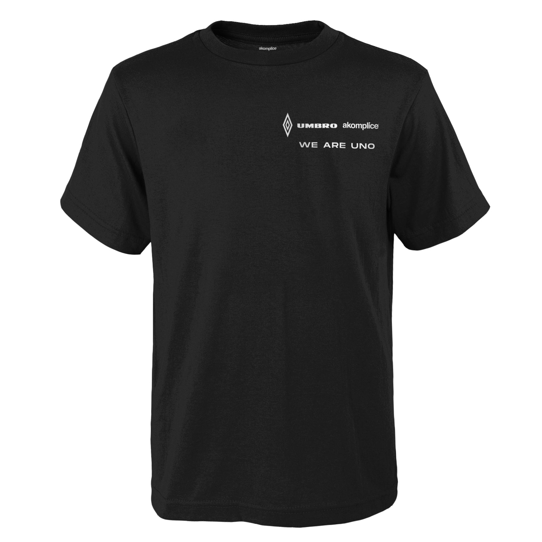UMBRO x AKOMPLICE MENS WE ARE UNO S/S TSHIRT