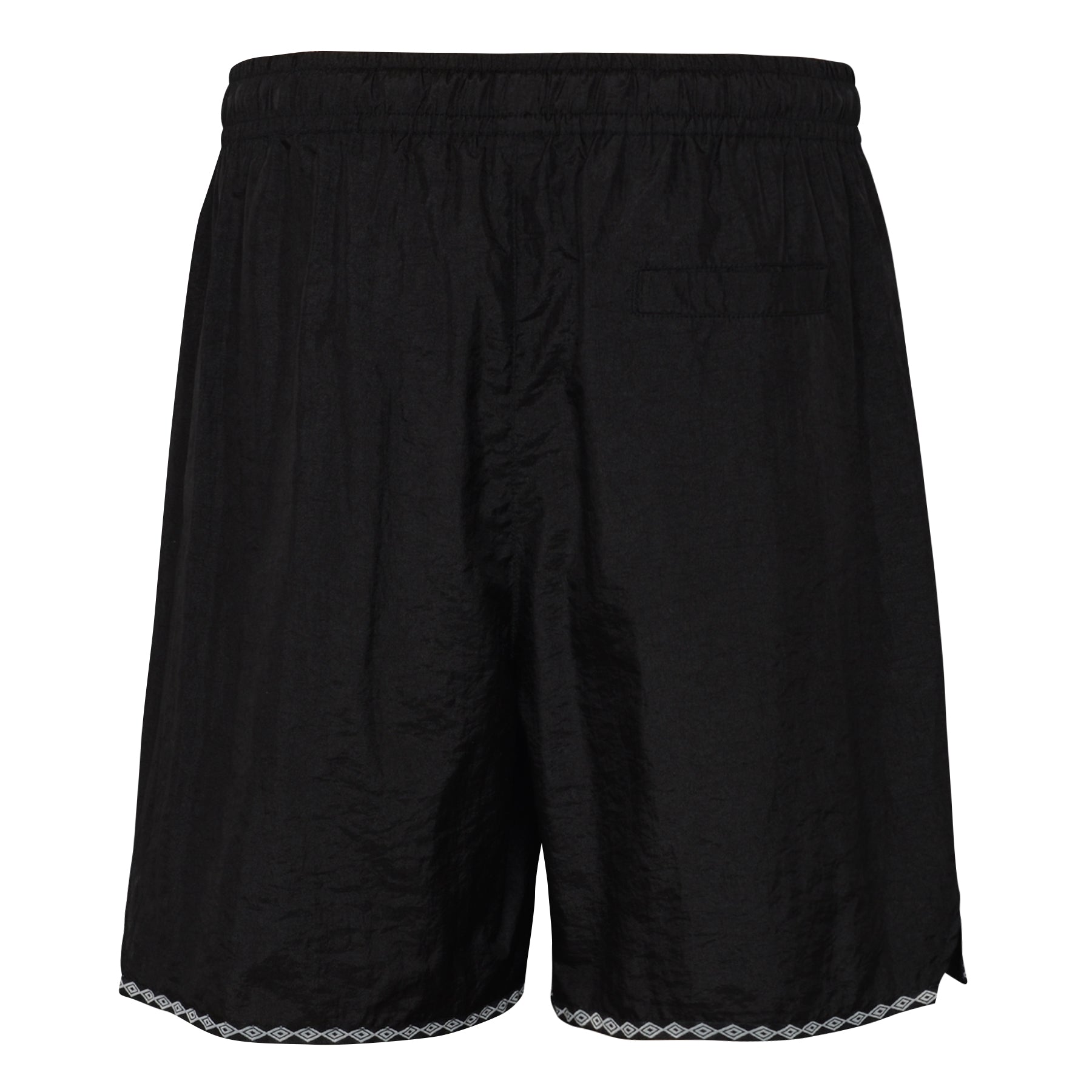 SOLID CRINKLE NYLON SHORT