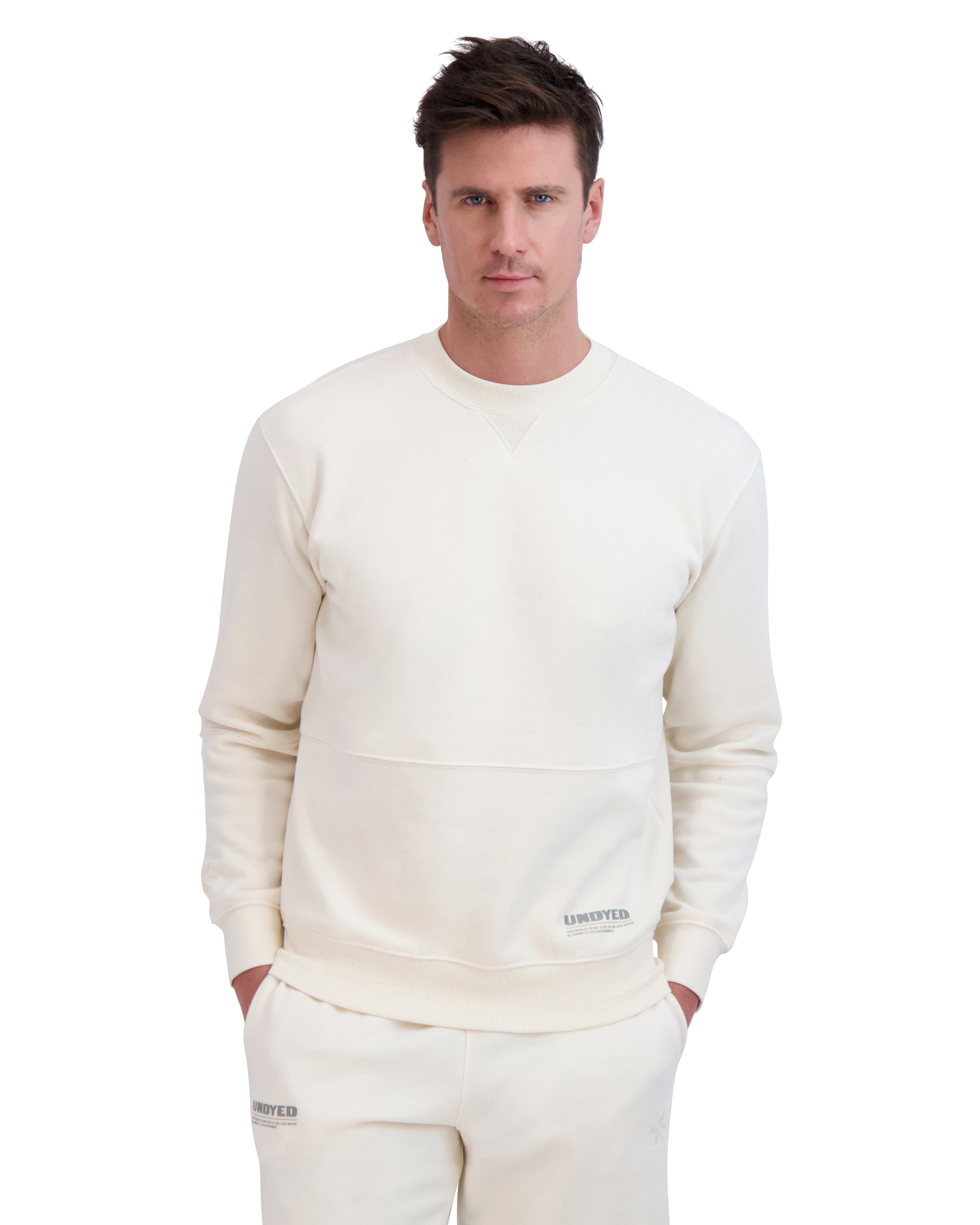 UNDYED CREWNECK SWEATSHIRT