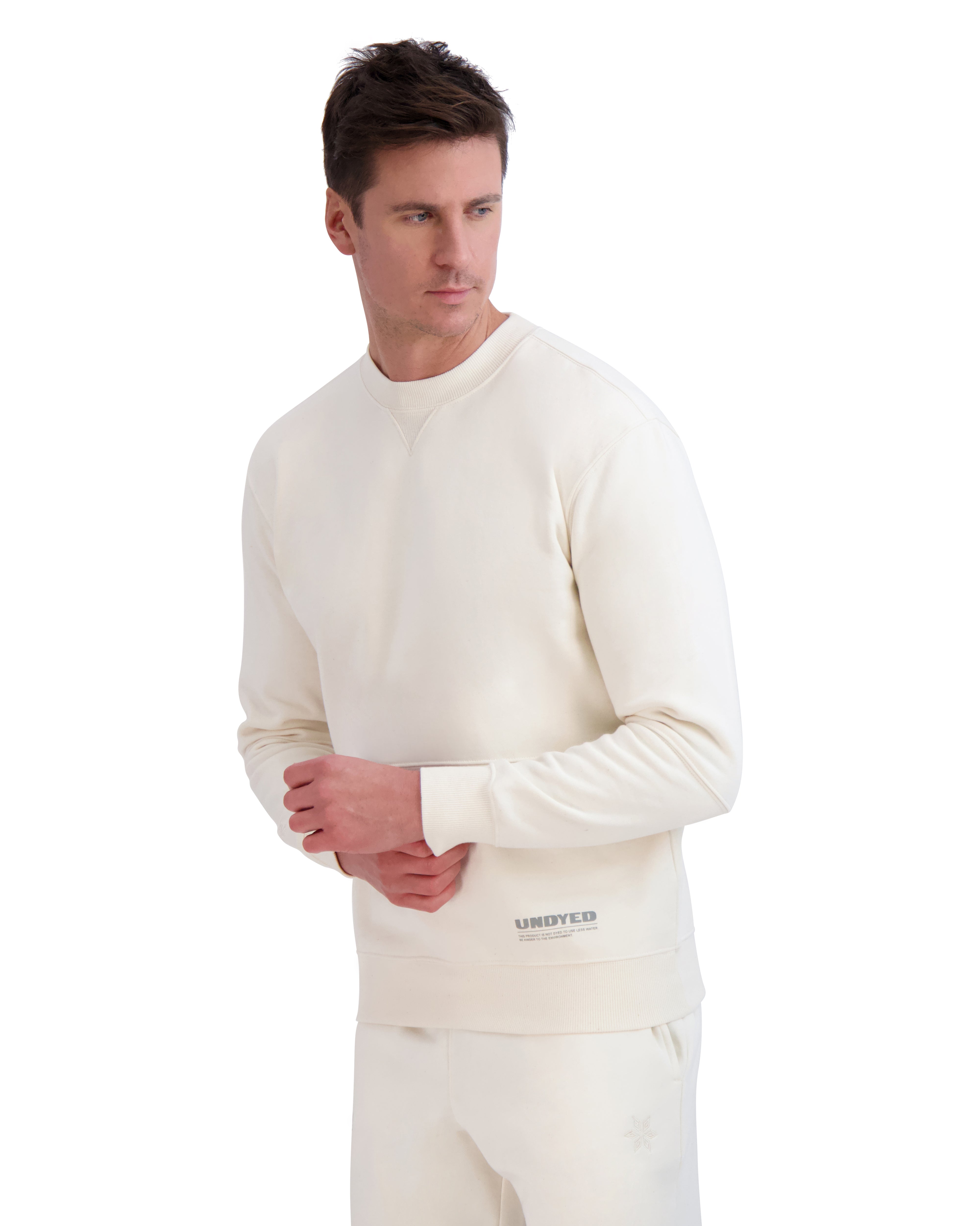 UNDYED CREWNECK SWEATSHIRT