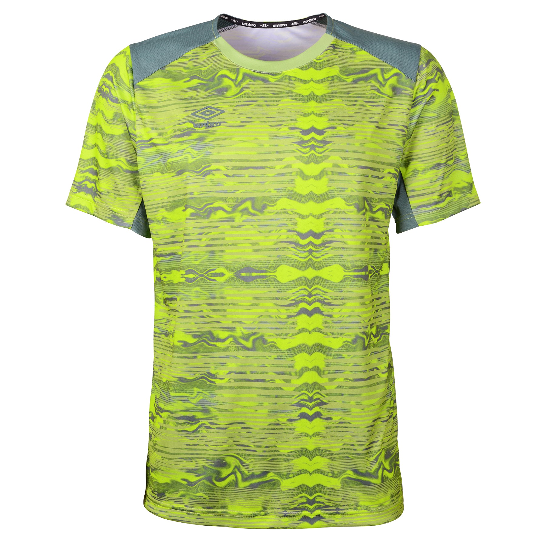 MENS BLURRED TRAINING SS TOP
