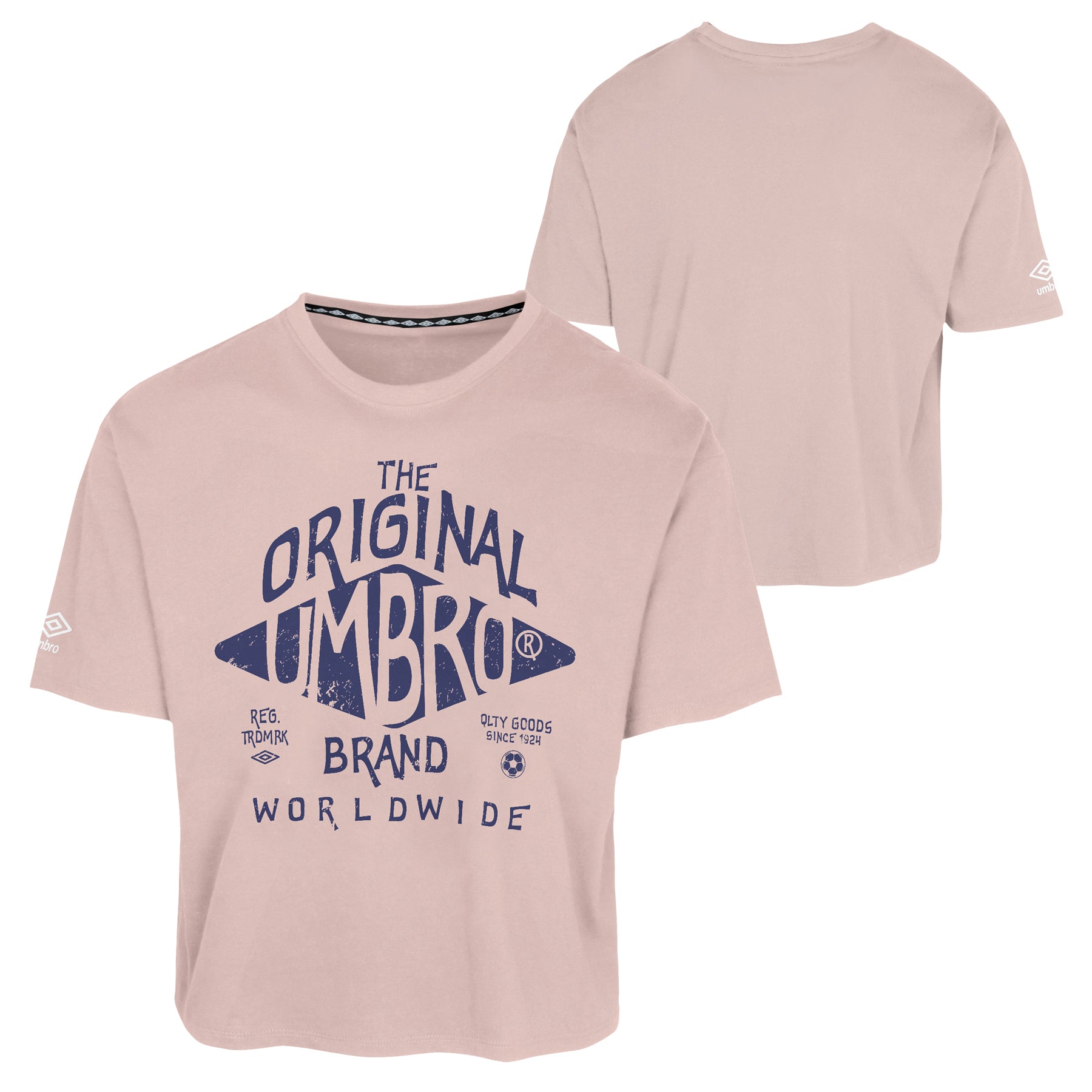 ☆【UMBRO】☆Crispy Taslan Women's Short-Sleeved T-Shir.t☆ OVERSIZE TEE WOMEN'S S25