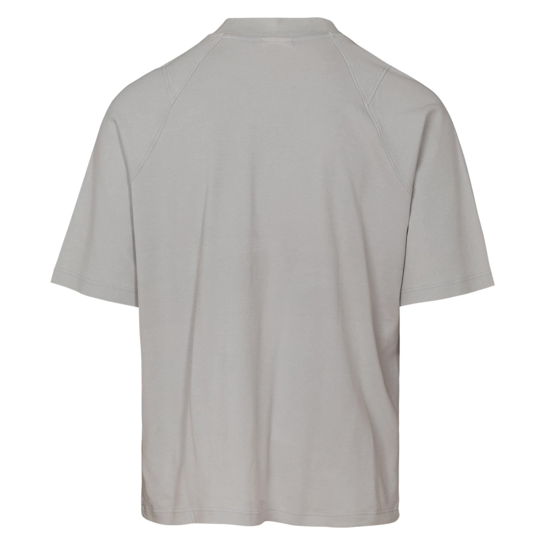 WASHED HIGH NECK BOXY TEE MEN'