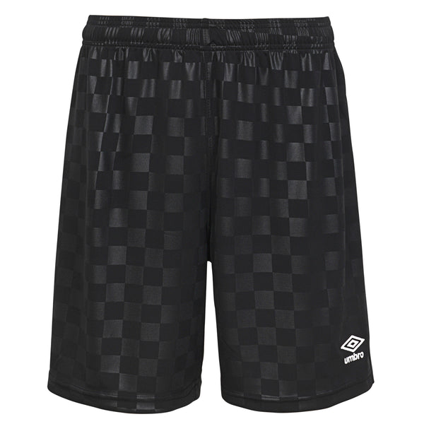 【massnoun】22SS★ CHECKERBOARD DOUBLE STITCH LEATHER SHORT Senna Faux Leather Double Waistband Short - Black | Fashion Nova