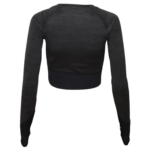 PRO TRAINING CROPPED LS TOP