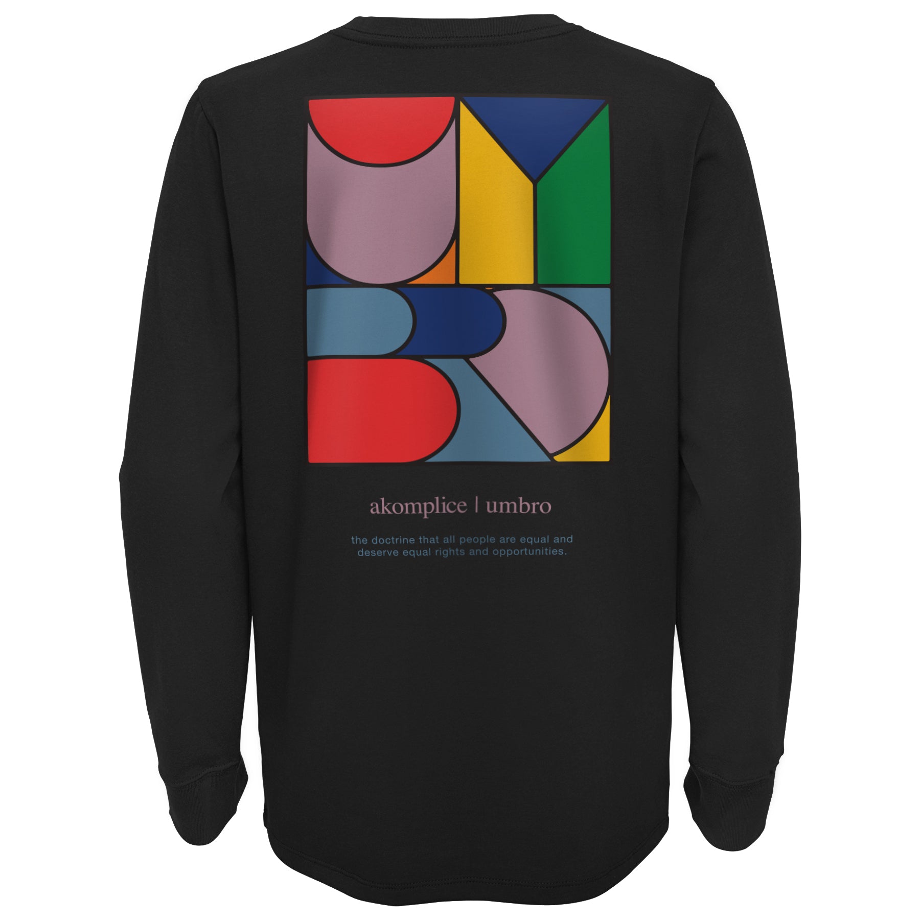 UMBRO x AKOMPLICE MENS EGALITARIANISM LS TEE