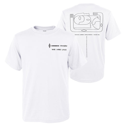 UMBRO x AKOMPLICE MENS WE ARE UNO S/S TSHIRT