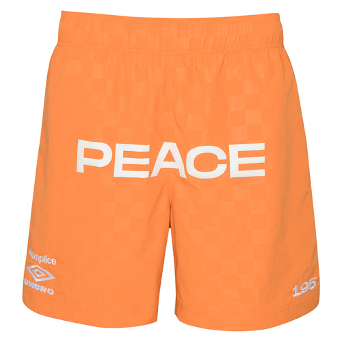 UMBRO x AKOMPLICES PEACE EMBOSSED CHECKERBOARD SHORT